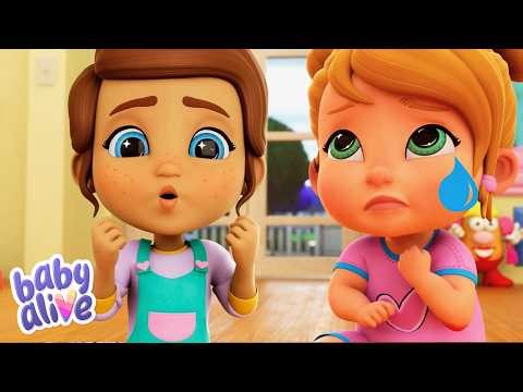 Boo Boo Baby Time 🐑 Baby Alive Official 🍼 Festive Cartoons for Kids ✨ Kids Videos 💕