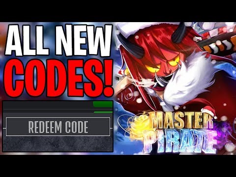 *NEW* ALL CODES IN MASTER PIRATE ROBLOX ✅ WORKING CODES!