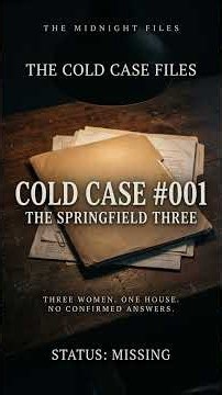The Springfield Three: 3 Women Vanished in 1992 | Cold Case #001