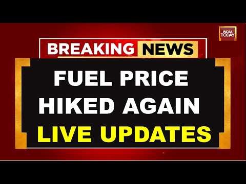 Fuel Price Hike News LIVE: Petrol & Diesel Prices Hiked For 4th Time | PM Modi News| Breaking News