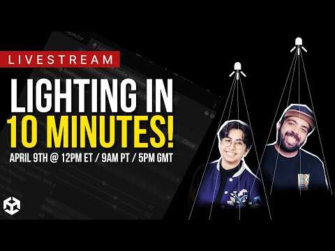 Lighting In Unity in 10 Minutes/1 Hour/1 Day | Clocked