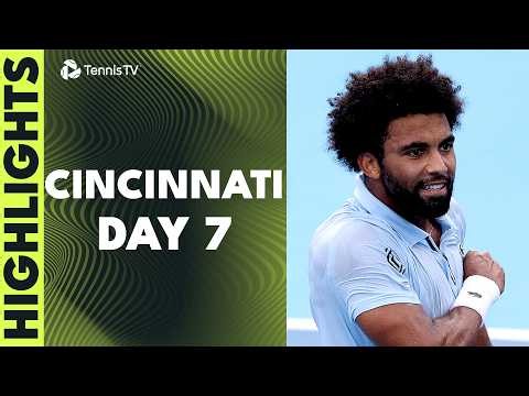 Fils Faces De Minaur; Fritz, Zverev & Auger-Aliassime Feature | Cincinnati 2026 Day 7 Highlights