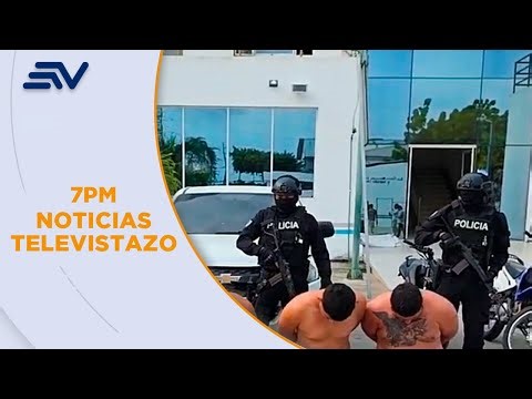 Policía abate a delincuente y detiene a 5 tras ataque al ECU 911 de Manta | Televistazo | Ecuavisa