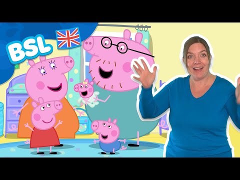 Meet Baby Evie! 💖 BSL Peppa Pig Tales 👋 Peppa Pig - Sign Language for Kids