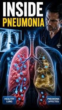 What Pneumonia Does to Your Lungs? #shortsfeed