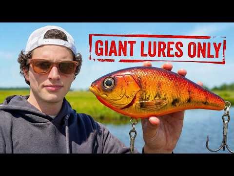 I Tested Giant Fishing Bait!