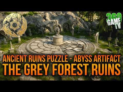 Crimson Desert The Grey Forest Ruins Puzzle Solution - Ancient Ruins - Abyss Artifact Location