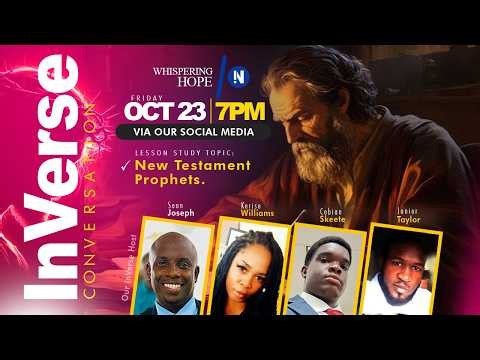 Lesson 4 Q4: New Testament Prophets| InVerse Conversation | Sabbath School Lesson Study | 2026