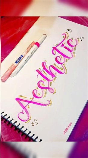 💓#calligraphy#brushlettering #aesthetic #shorts #viral #shortsfeed #shortvideo #viralshorts#ytshorts