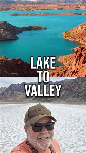 The Wild Contrast of Lake Mead and Death Valley