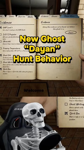How to Identify a "Dayan" in Phasmophobia #phasmophobia