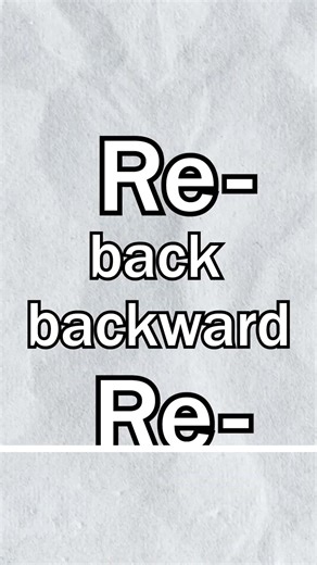 What is the RE- Prefix? #shorts #short #grammar #english #learnenglish #englishgrammar #prefix