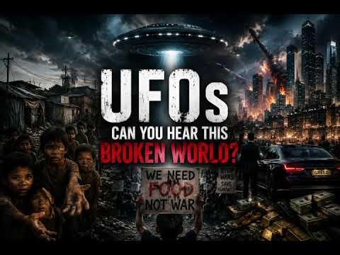 UFOs Can You Hear This Broken World? | Dark Sci-Fi Protest Song