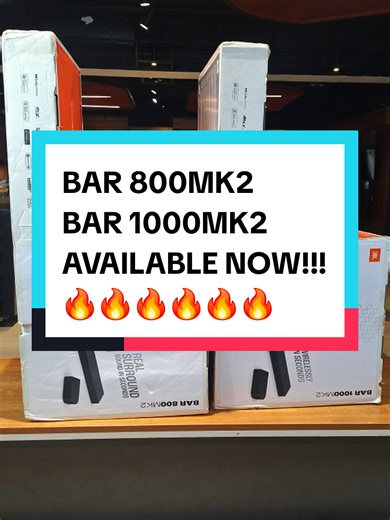 Discover JBL BR 800MK2 and BAR 1000MK2 Speakers