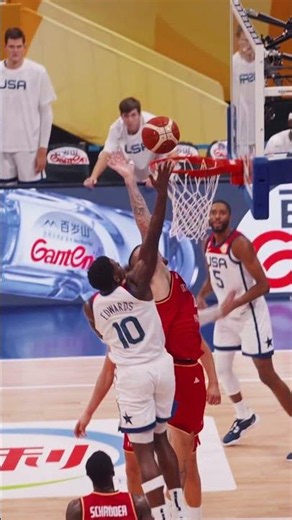 Ant’s footwork is a thing of beauty 🥰 #FIBAWC