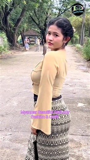 Myanmar Beautiful Girl/Lady Fashion & Outfit