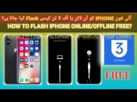 How to Flash iPhone 7 iPhone is disabled forgot passcode use 3utool easy method