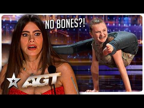 No Bones & No LIMITS! Contortionists That Made The Judges SQUIRM on America's Got Talent!