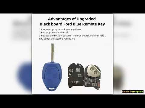 For Ford Transit ford Transit2006 to 2013 year 433MHz 4D63 Blue Remote Car Key 6C1T15K601AG 6CIT15K