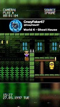 Super Luigi World: A Journey to Save Daisy || #snes #smw #luigi #shorts
