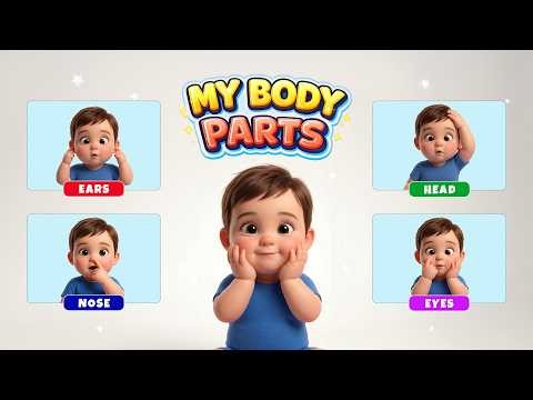Learn Body Parts for Kids | Preschool Vocabulary Game | Point to Your Face! | DugDugi TV