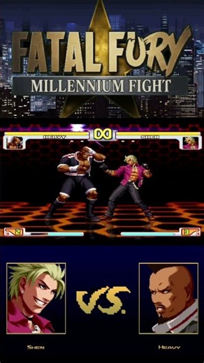 Shen? Heavy? Which your favorite! #fatalfury #streetfighter #kingoffighters #mugen #2026