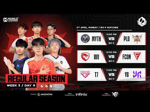 🔴 MSL MM Season 3 | Regular Season | W3D4
