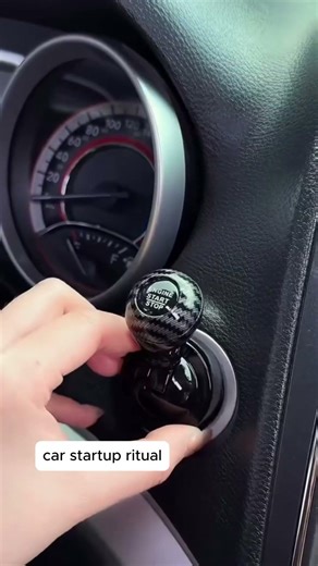 ▶️ Stylish Engine Button Cover – flip before you start ( # 3234 )