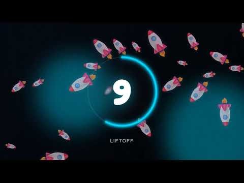 15 Second Countdown Space | Galactic Timer for Kids