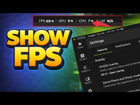 How to Show FPS on NVIDIA App (2026) | Display FPS