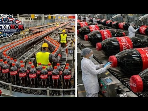 How COCA COLA is Made Today: Inside the Modern Factory & Billion Dollars Industry Secrets New