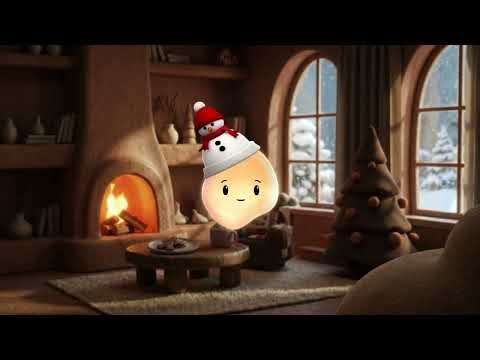 Yule Log with Mico: 1-Hour of Cozy Fireplace Ambience (No Music) | Microsoft Copilot