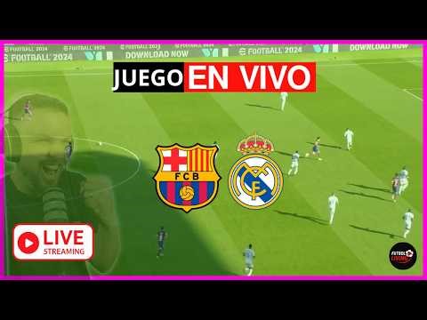 ¡¡¡PALIZA DEL FC BARCELONA!!! 🔴 FC BARCELONA 2-0 REAL MADRID EN VIVO | LALIGA 👉 FUTBOL LIVING