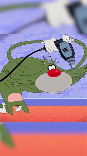 🤣 Oggy under the floorboards! #oggyandthecockroaches #cartoon #animation #xilam | Oggy and the cockroaches