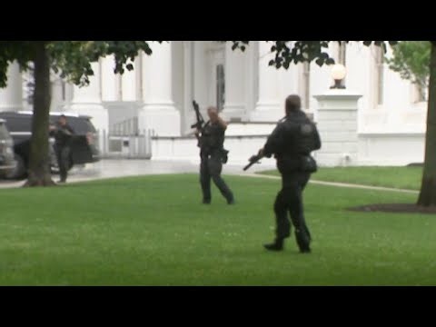 Apparent gunshots heard at the White House by CBS News reporters