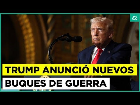 Donald Trump pone más presión a Nicolás Maduro: anunció construcción de nuevos buques de guerra