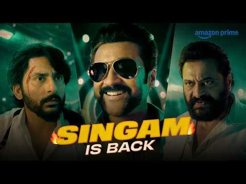 Singam Suriya is back in Town 🚨| Karuppu | Suriya, Trisha Krishnan | Prime Video India #trending