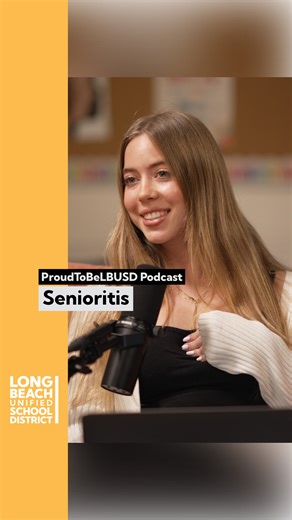 Long Beach USD (LBUSD) – Public School District on Instagram: "🎙NEW EPISODE! Senioritis: A Common Challenge for Graduating Seniors! Feeling the procrastination as graduation approaches? 🌊 Join Renaissance High School's Anya and Wilson High School's Juliya as they discuss senioritis and their coping strategies. Watch the full episode at lbschools.net/youtube or listen wherever you get podcasts! #ExcellenceandEquity #VisioninAction #vision2035 #proudtobeLBUSD"