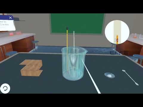 VR Chemistry Lab: Decomposition Reaction Explained in 3D | K12 Science Simulation