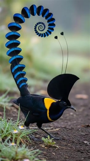 The World Unseen: Bird of Paradise You’ve Never Seen Before #nature #birdslover #artwork