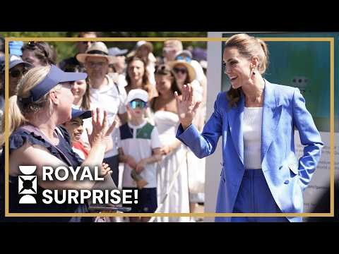 Princess Kate Greets Tennis Fans in Wimbledon Queue