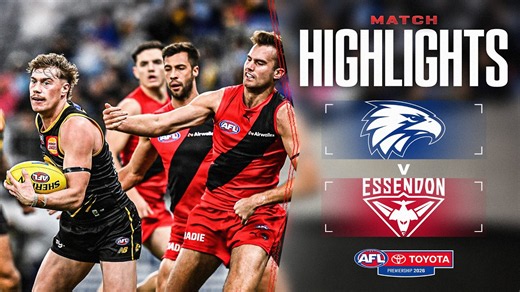 West Coast Eagles v Essendon Highlights | Round 12, 2026 | AFL