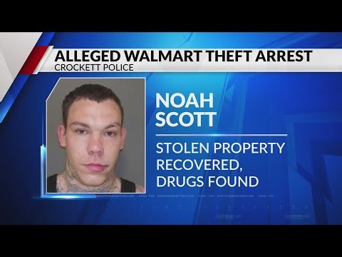 White supremacist gang member arrested for stealing from Crockett Walmart