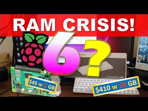 Raspberry Pi 6: Will RAM crisis impact the new model's release? #raspberrypi #techtok #computer