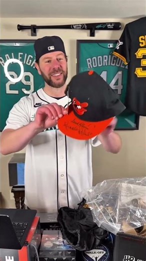 Brooks & Frank Robinson Dual-Signed Orioles Hat | @deedsbros_jeremy on TikTok