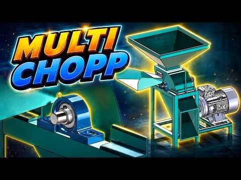 How To Make Multi Chopper Machine In SOLIDWORKS