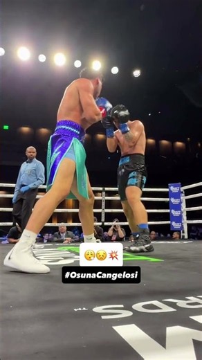 💥 Osuna and Cangelosi exchange big shots in the pocket!