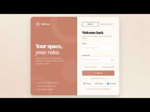 Sign In Login Form Using HTML CSS, JS |#coding #frontendcourse #website #animatedform #programming