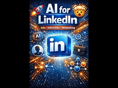 LinkedIn Profile Ko AI Se Optimize Karo 🔥 | Jobs & Internships LIVE 🔴