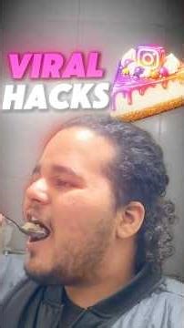 Viral Instagram Hacks Tried 😱 | Biscoff Cheesecake Result